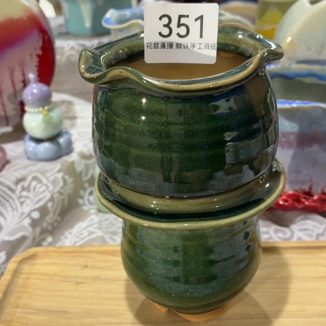 瑕疵景德镇花盆艺术