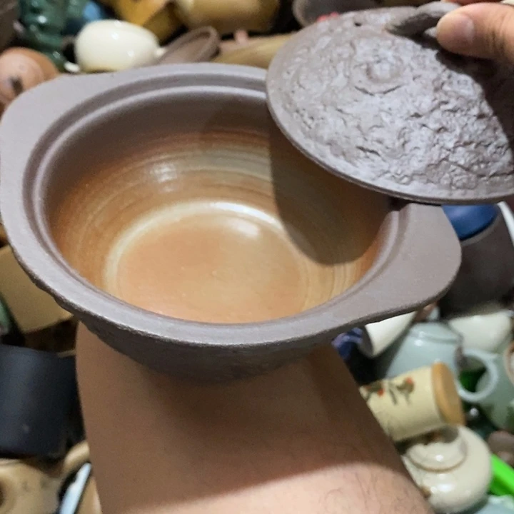 瓷片荷花的小孩也有自己