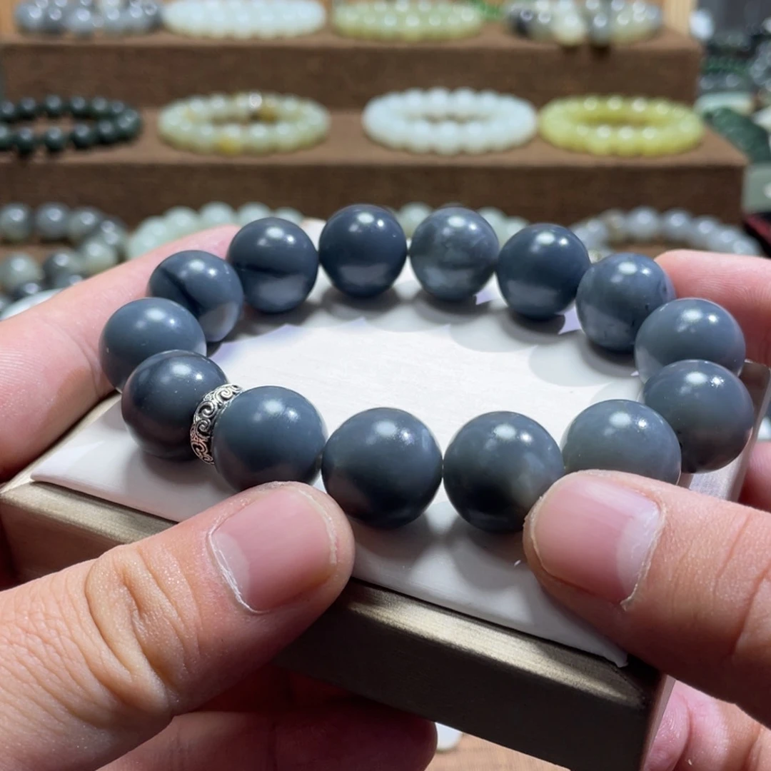 未镶嵌手链和田玉（白玉）