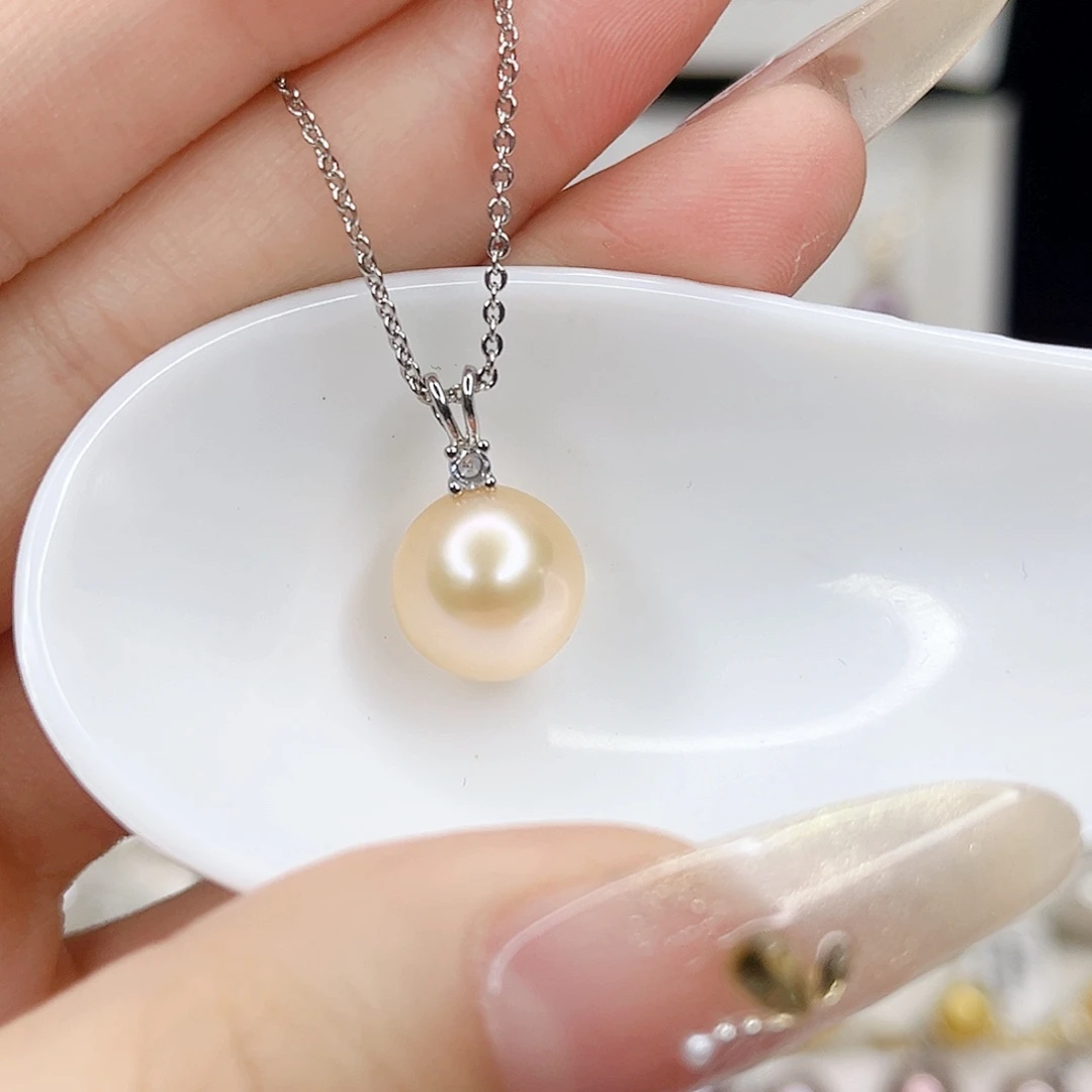 吊坠(赠链)淡水珍珠合金