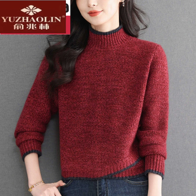 俞兆林超好看短款毛衣小个子冬装独特漂亮减龄上衣轻奢高