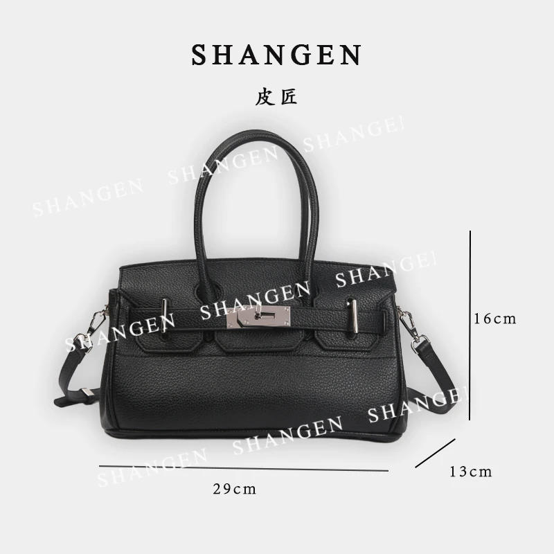 【尚恩CC】SKL-5513-黑色-轻奢时尚女士新款单肩斜挎包