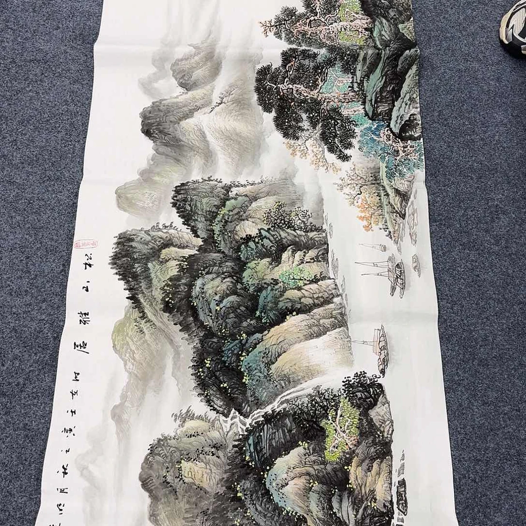 国画纯手绘作品图