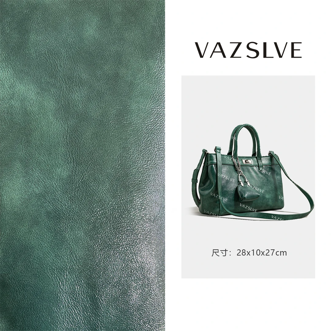VAZSLVE/原创设计SK-92302-豚草绿 秋冬新款轻奢小包