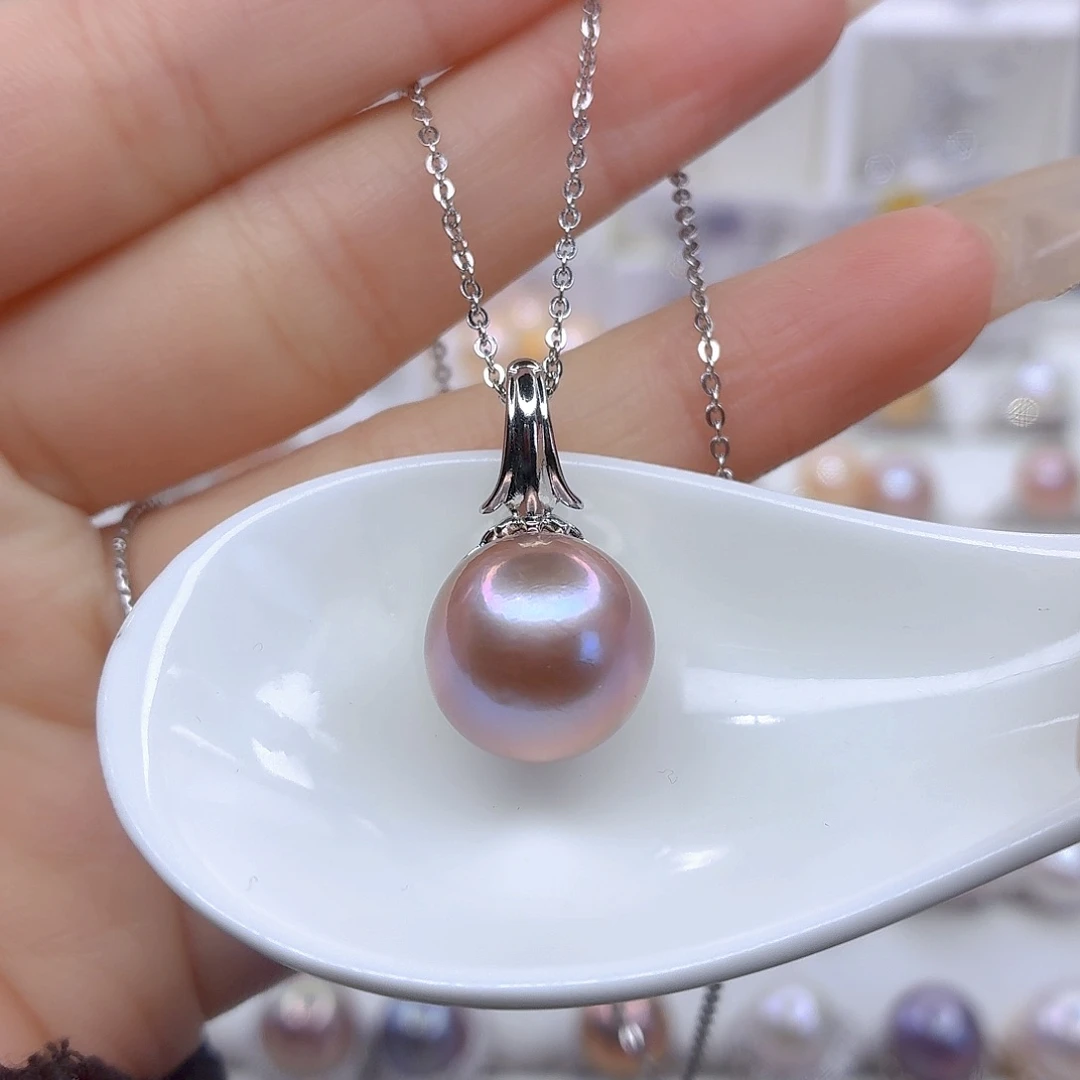 淡水珍珠合金颈饰F