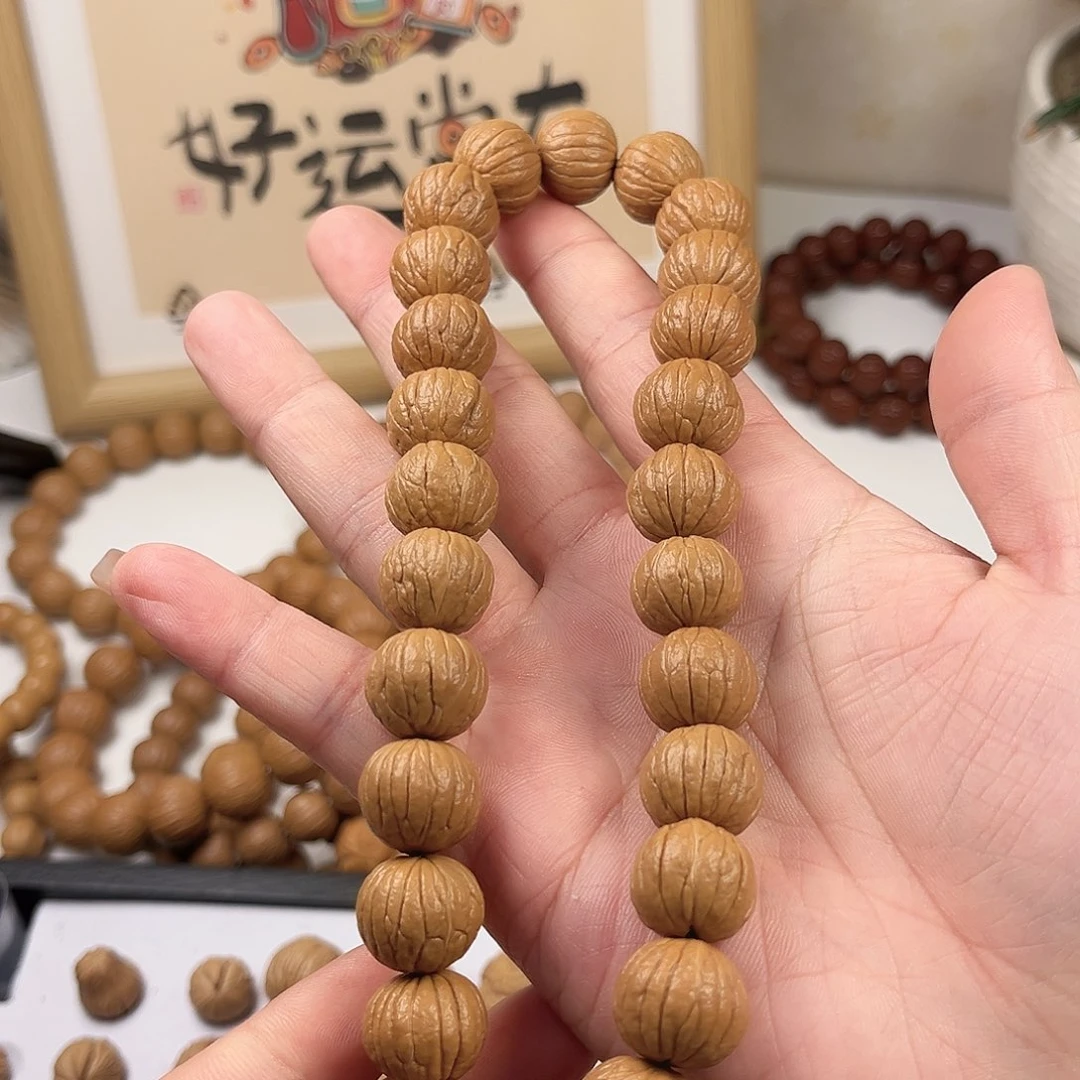 猴头核桃手串⭕️****金豆