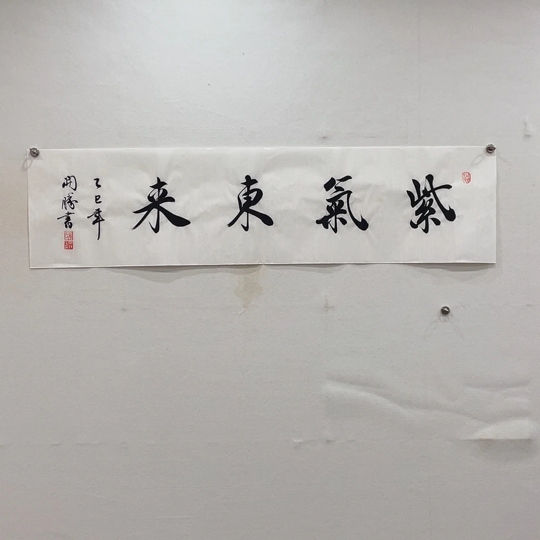 横款博航艺术书法作品