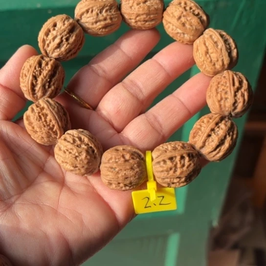 木质野生秋子手串
