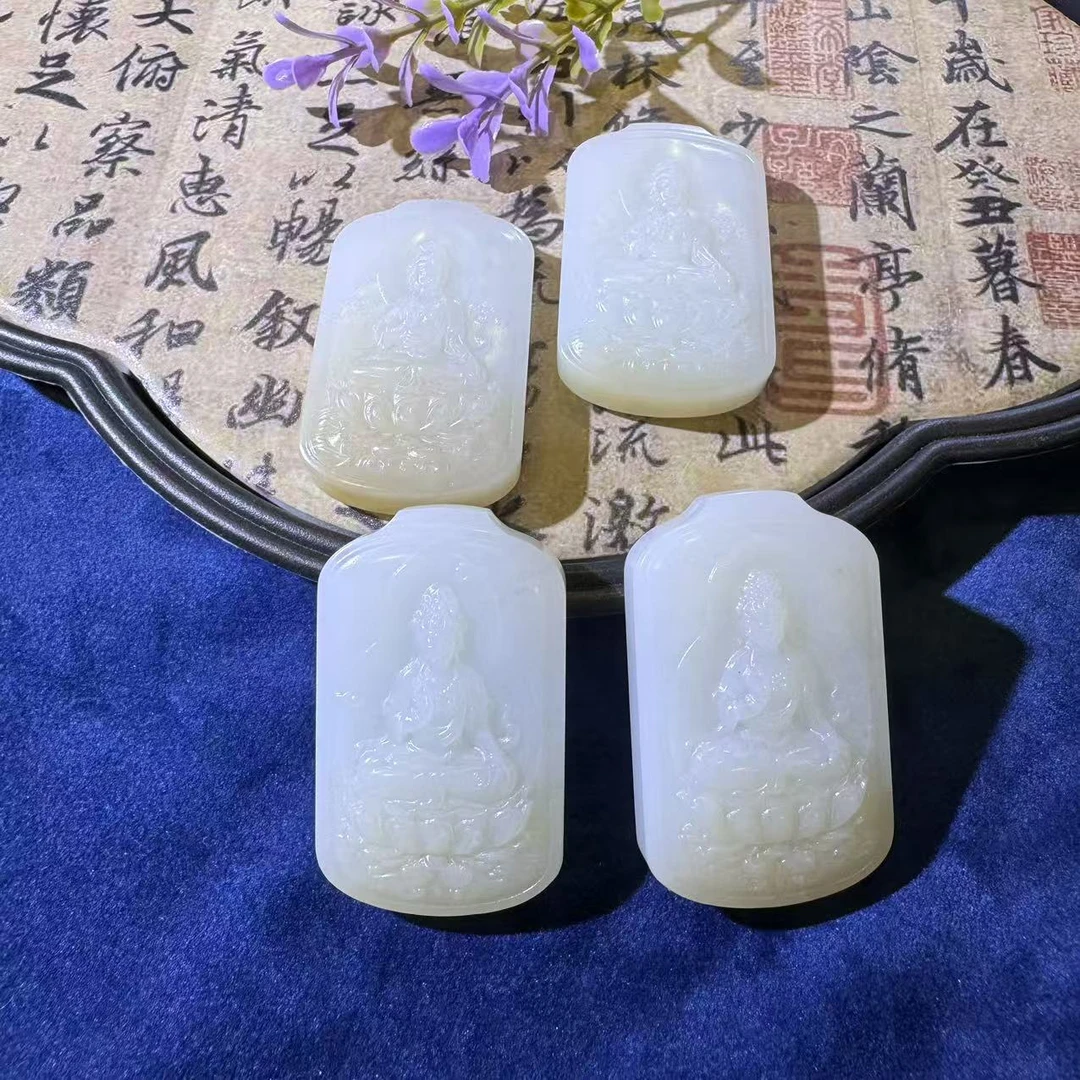 天然和田玉颈饰-多样性发一-HTY438-不退不换