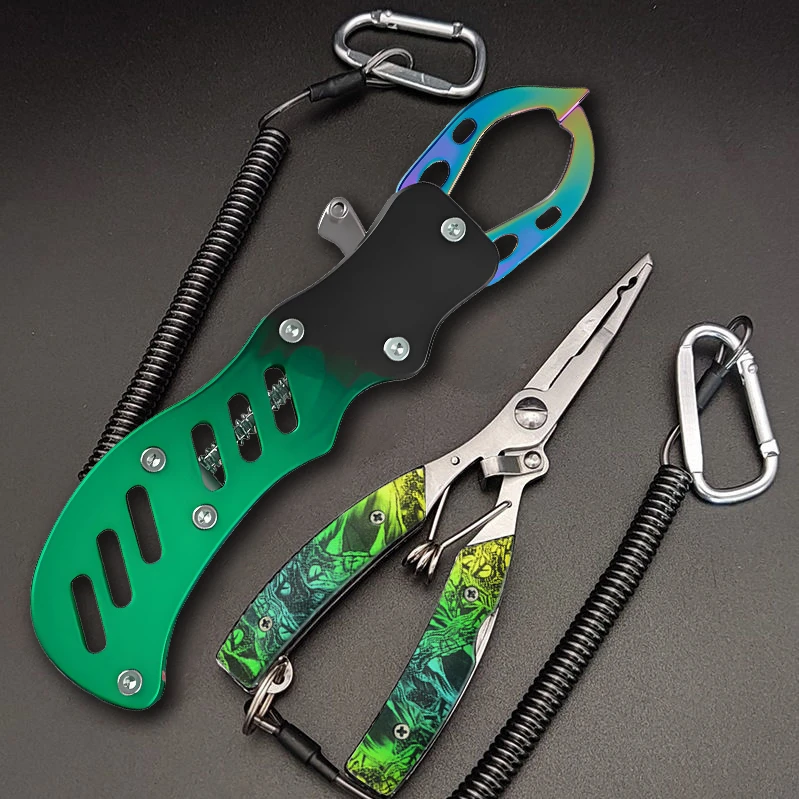 钳公子路亚钳取钩器多功能摘钩钳绑钩钳钓鱼钳子专用不锈钢控鱼器