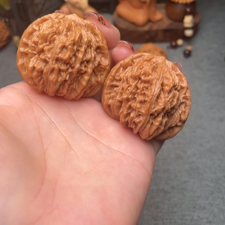 把件文玩核桃四座楼43全品