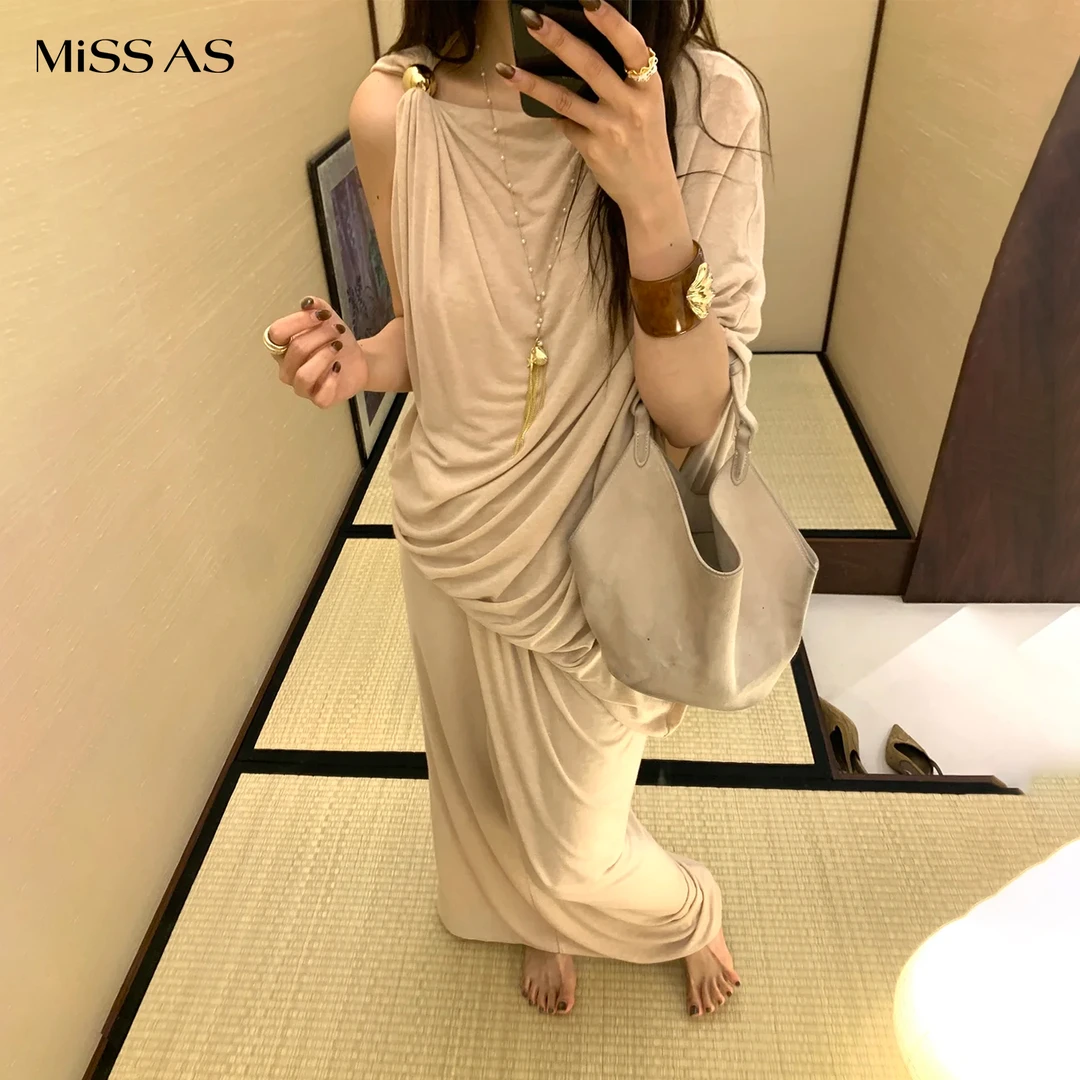 【Cello Sonata】优雅百搭不规则金珠斗篷上衣25AW