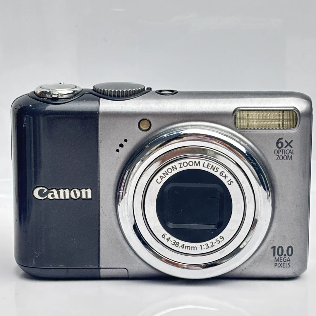 95新 Canon/佳能 a2000银黑色1000w像素6倍光学变焦ccd相机