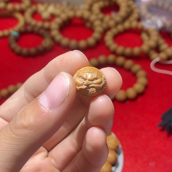 猴头核桃吊坠老*钟馗单颗