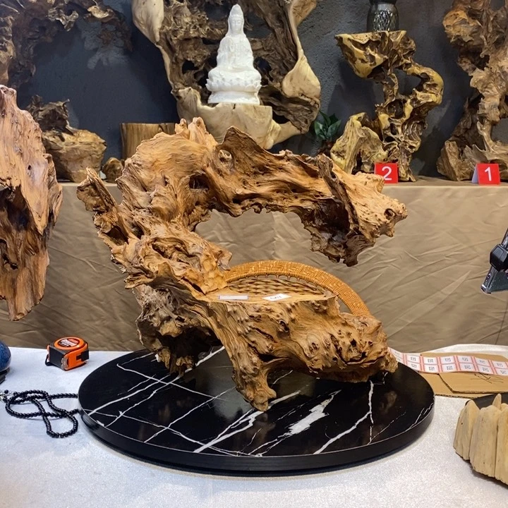 木深***明草木堂根艺摆件047