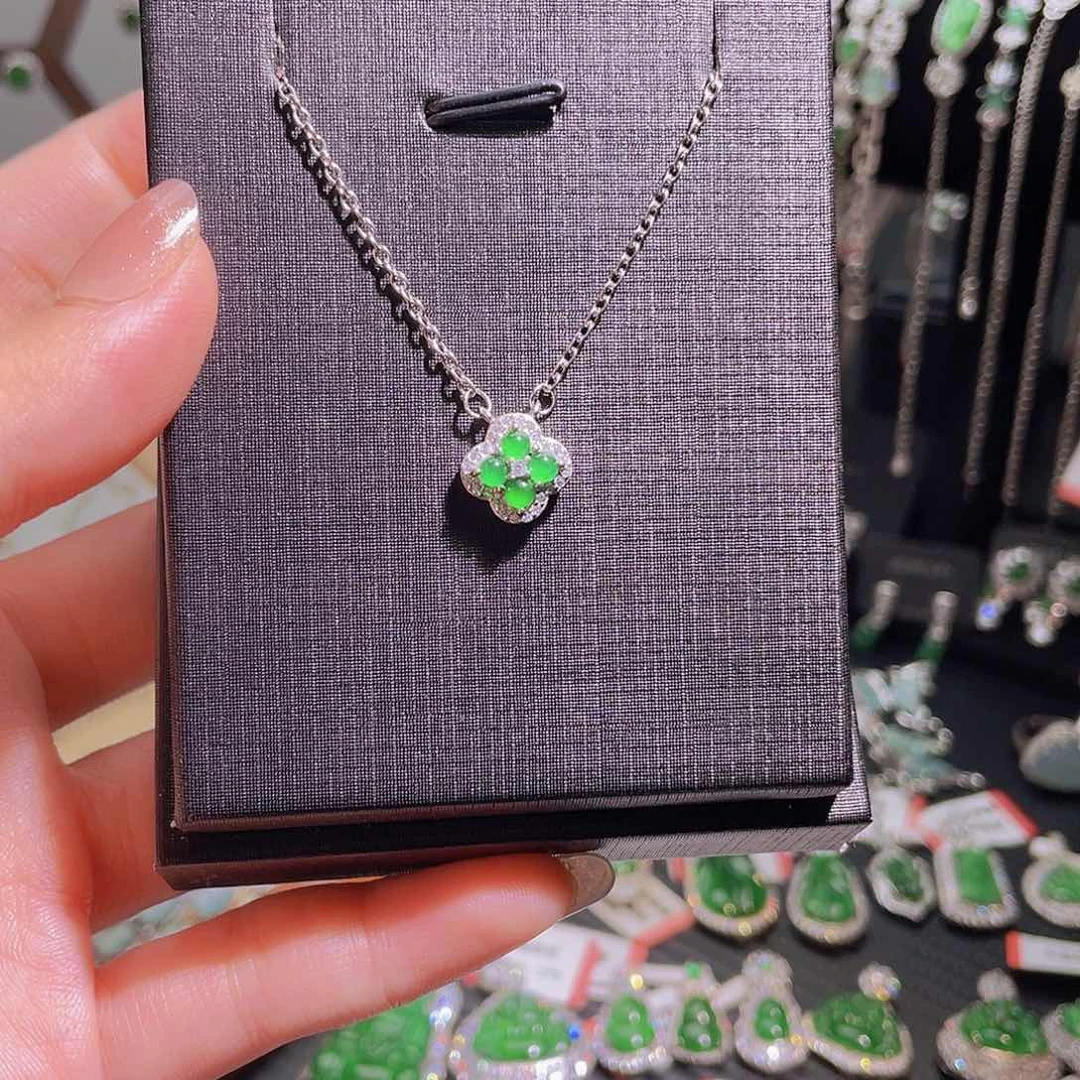 项链未镶嵌翡翠项链