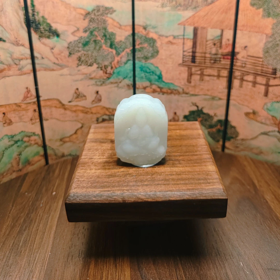 H和田玉观音吊坠0381