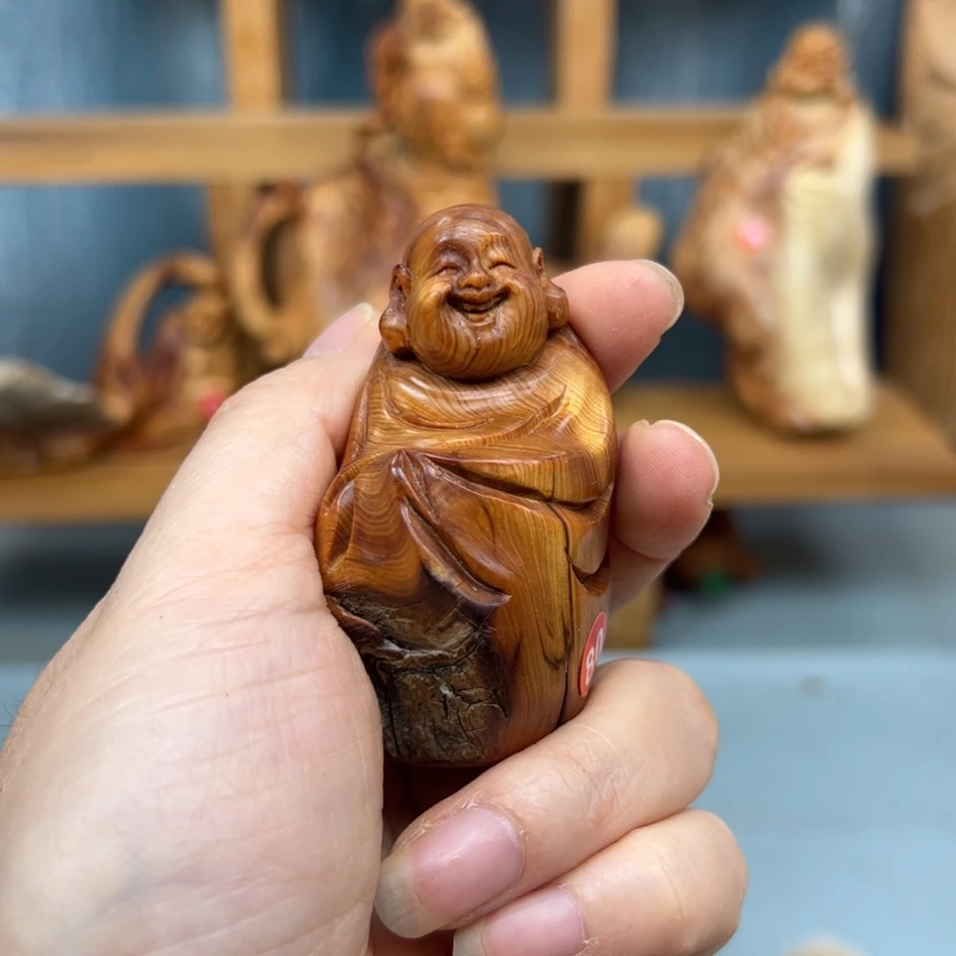 柏木崖柏木摆件手把件
