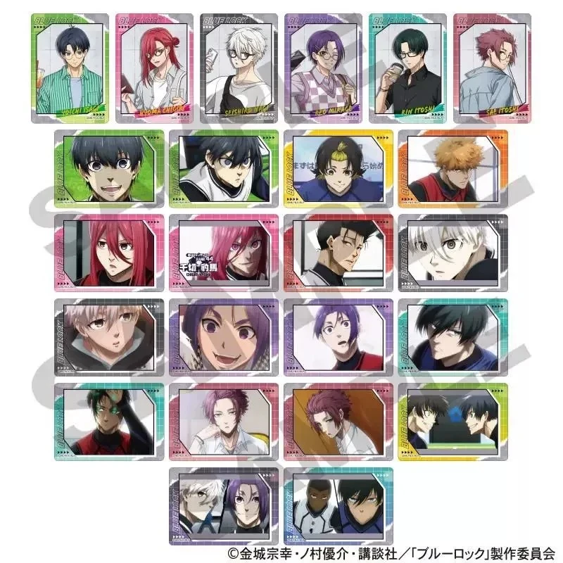 【强娶金签】日谷蓝锁蓝色监狱 假日眼镜透卡 盲盒