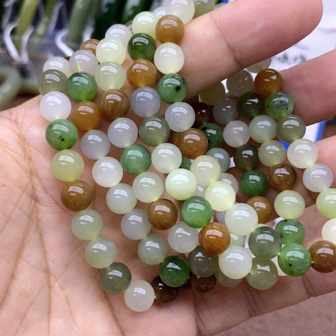 手串未镶嵌和田玉卡8