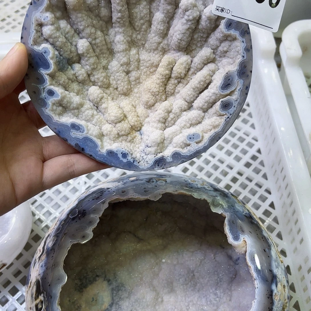 火***兔珠宝半成品银S925镶嵌紫晶A439