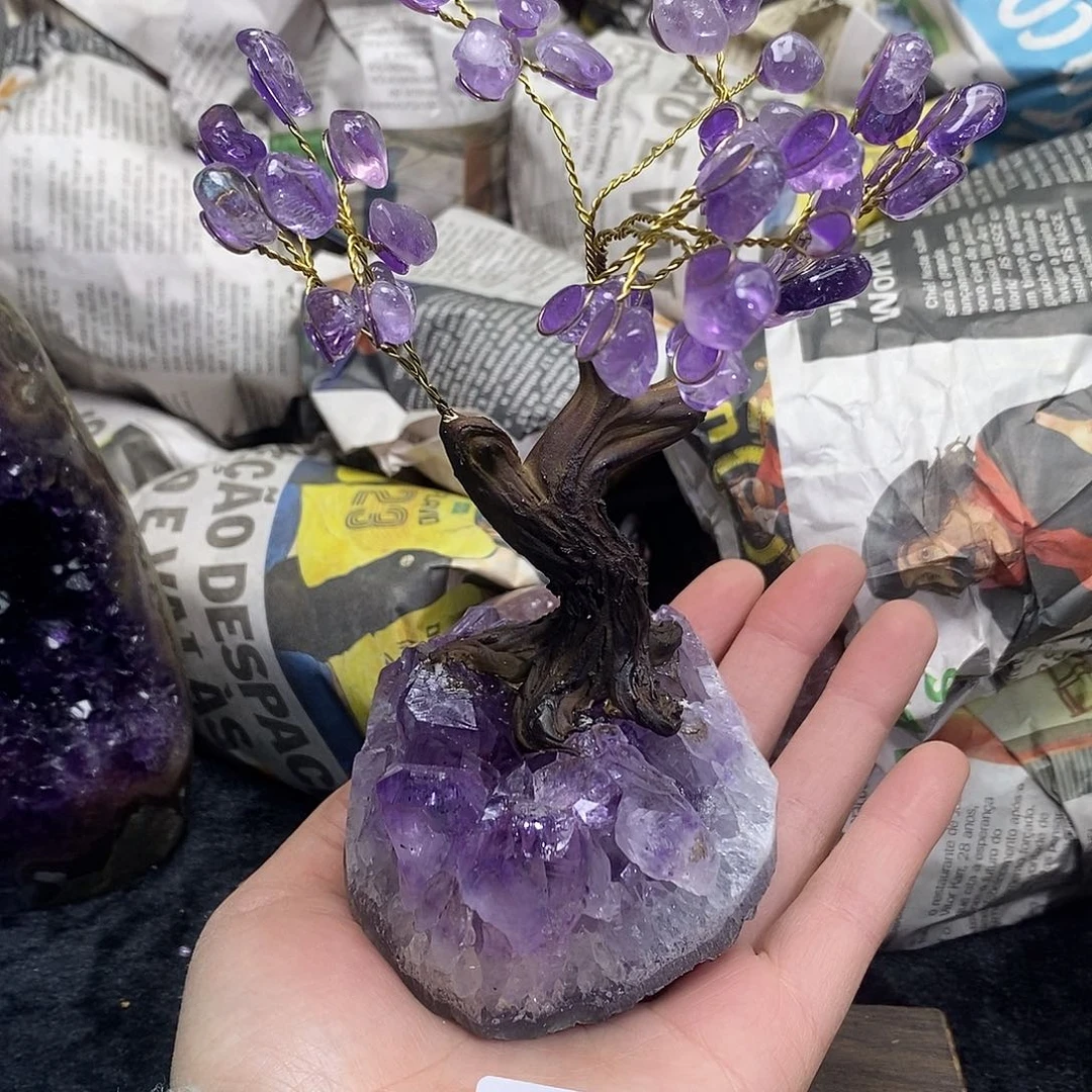 紫晶大型摆件（非配饰）未镶嵌