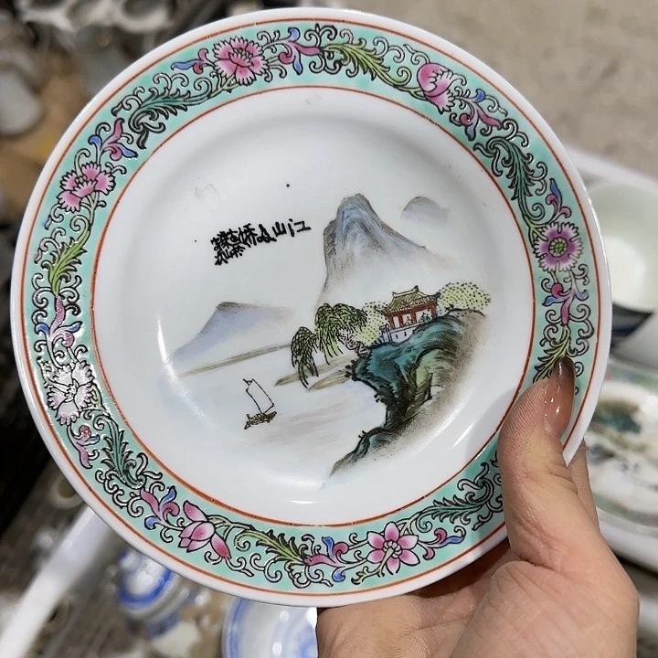 摆件3****8微瑕景德镇陶瓷艺术品