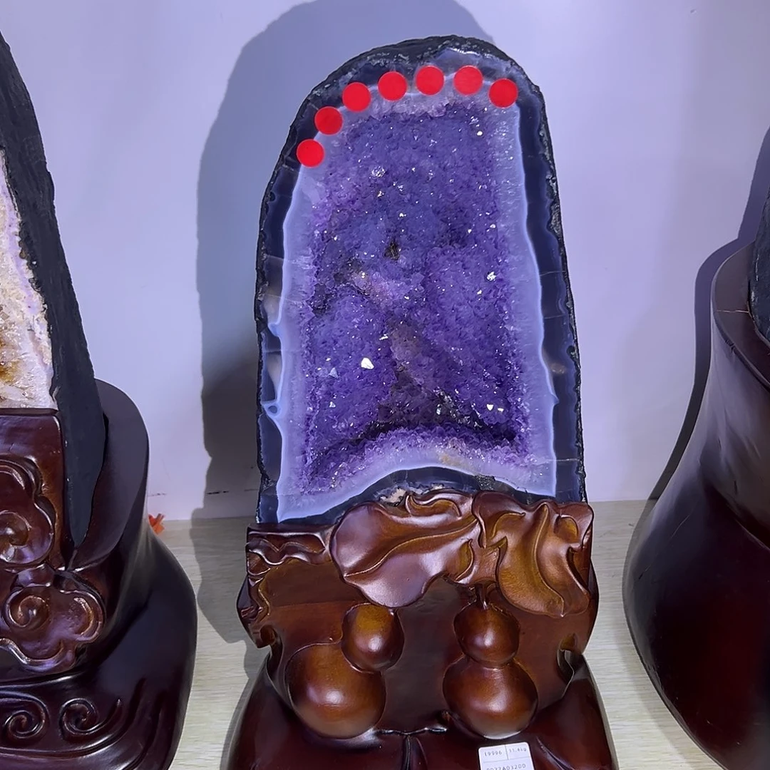 未镶嵌大型摆件（非配饰）紫晶