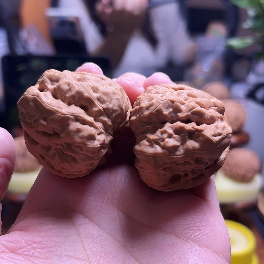 文玩核桃把件40尺白茬蛤蟆31