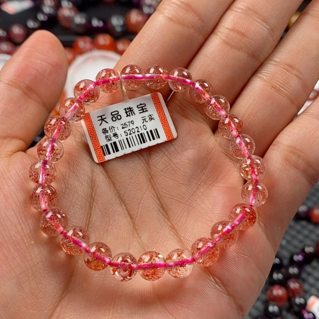 水晶手链未镶嵌金草莓520210