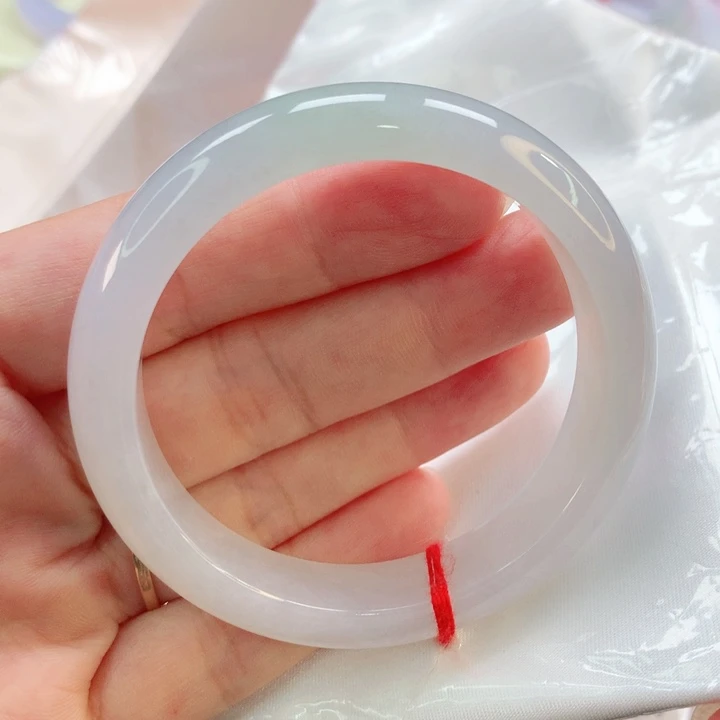 翡翠手镯未镶嵌53.5正