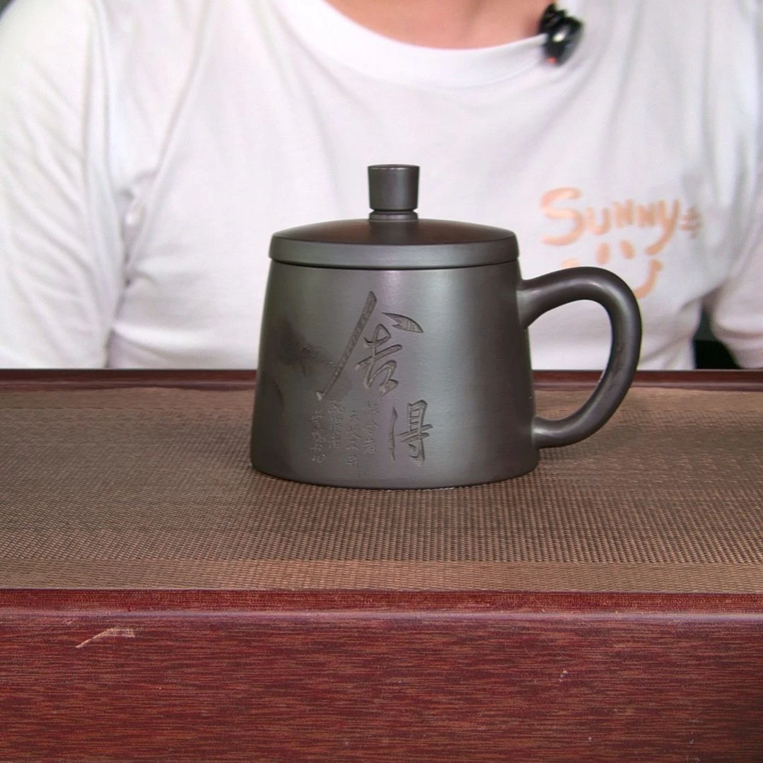 茶杯紫砂高货放漏