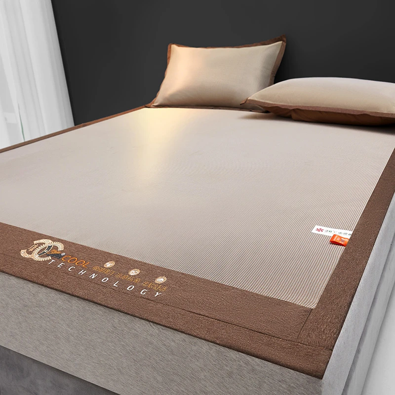 可可奈尔-碳光冰丝凉席三件套夏季凉感空调席 ZH25