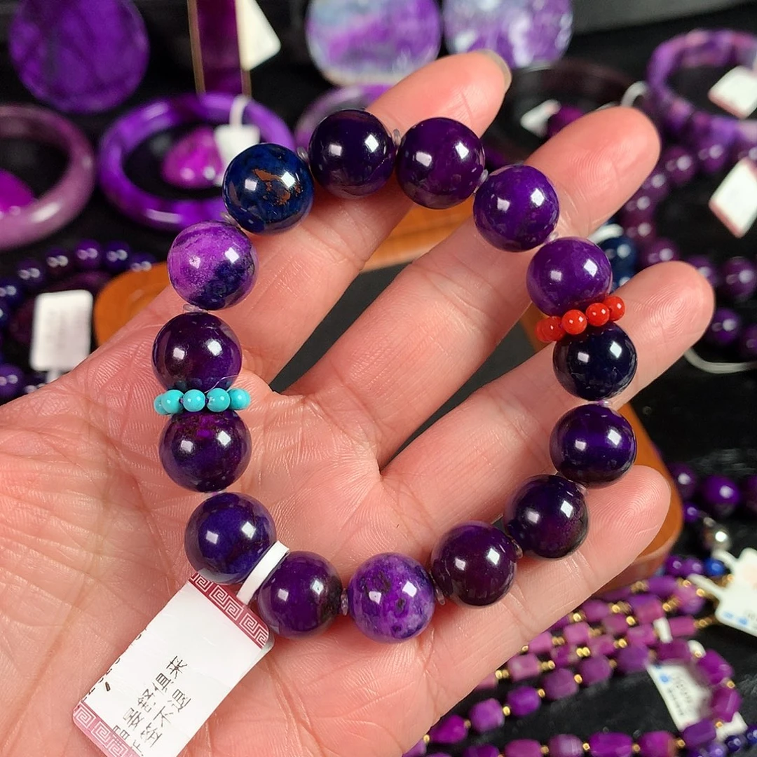 苏纪石（舒俱来）未镶嵌手串