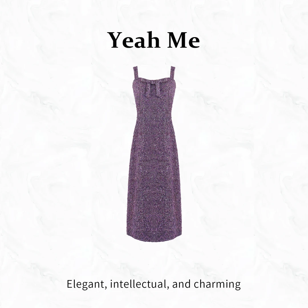 Yeah Me-原创设计时尚收腰显瘦连衣裙-5N630Q