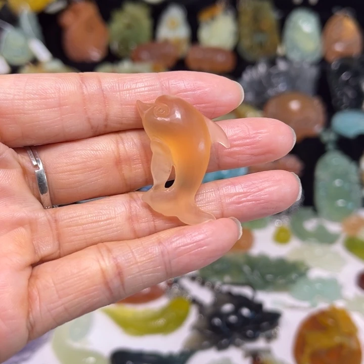 蛇纹石玉未镶嵌吊坠(赠链)