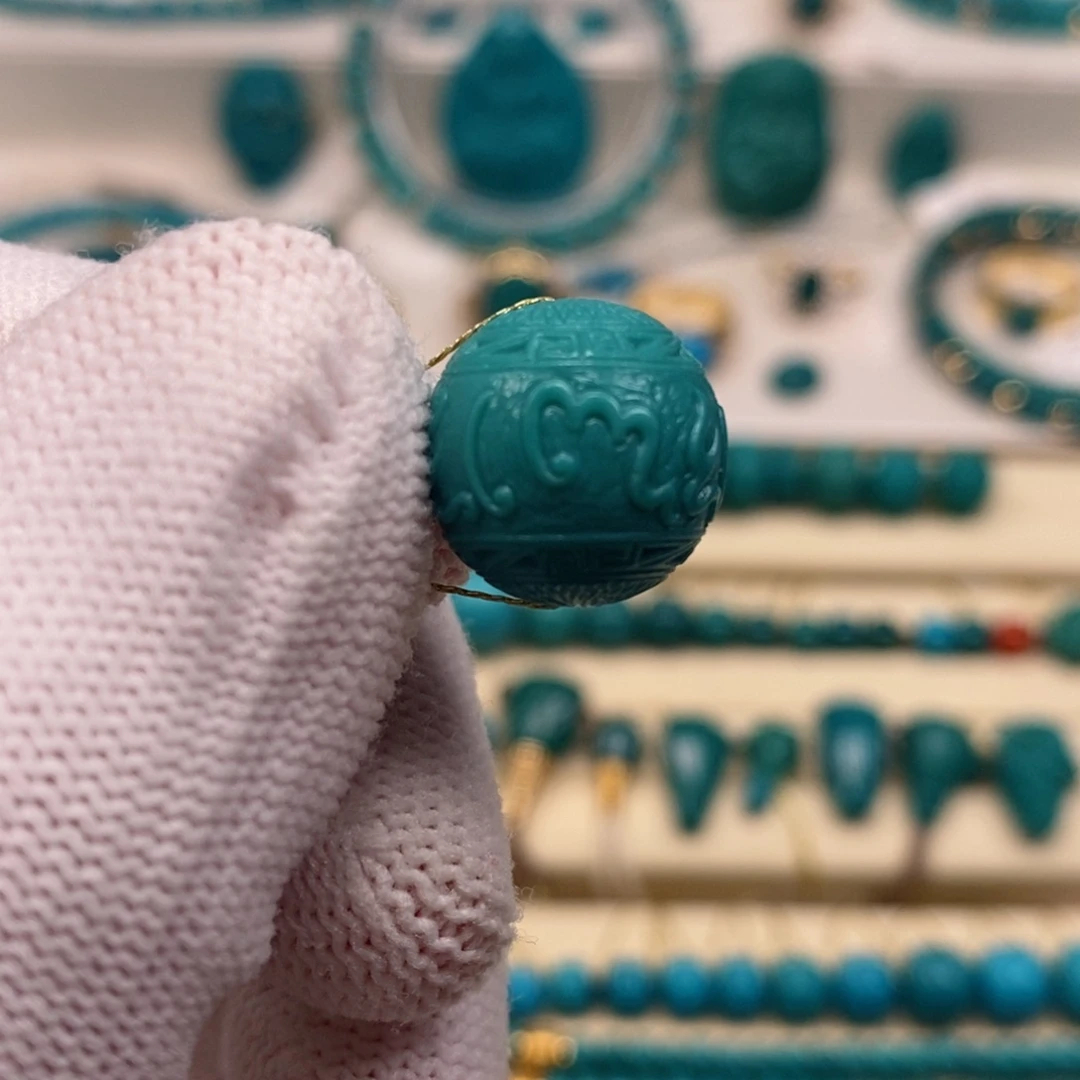 未镶嵌绿松石珠宝奇石ＡＡ９６