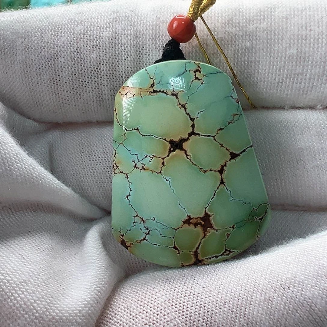 未镶嵌绿松石无事牌 23.3mm