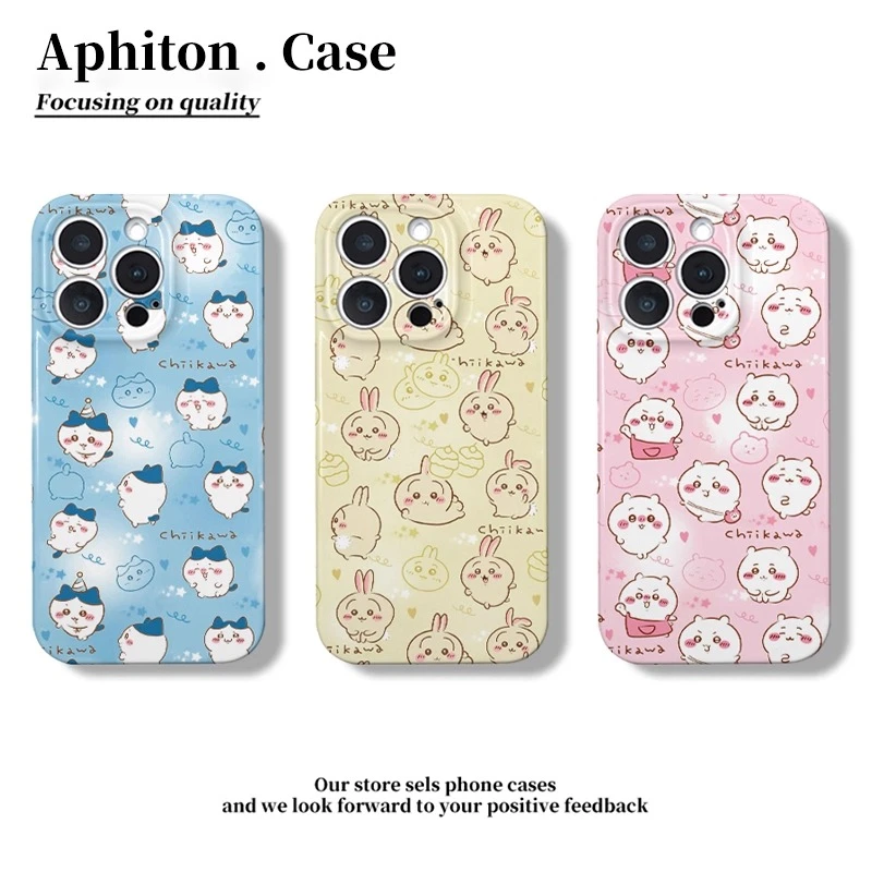 情侣吉伊小八乌萨奇新款适用苹果16菲林手机壳华为oppo小米15vivo