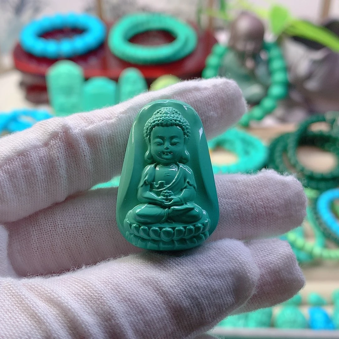非金属雕刻宝宝佛
