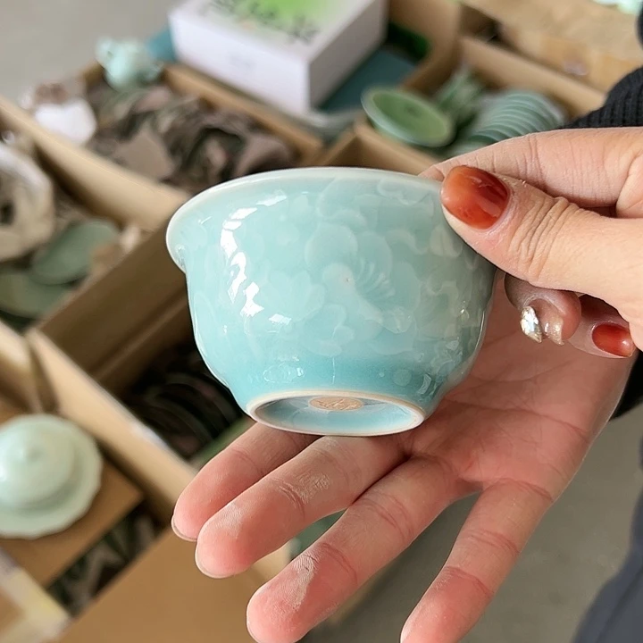 小米茶器龙泉青瓷