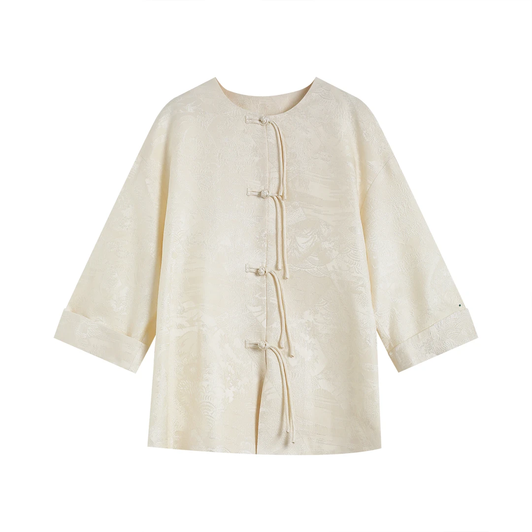 【圈圈】新中式桑蚕丝外套 MH-W2287