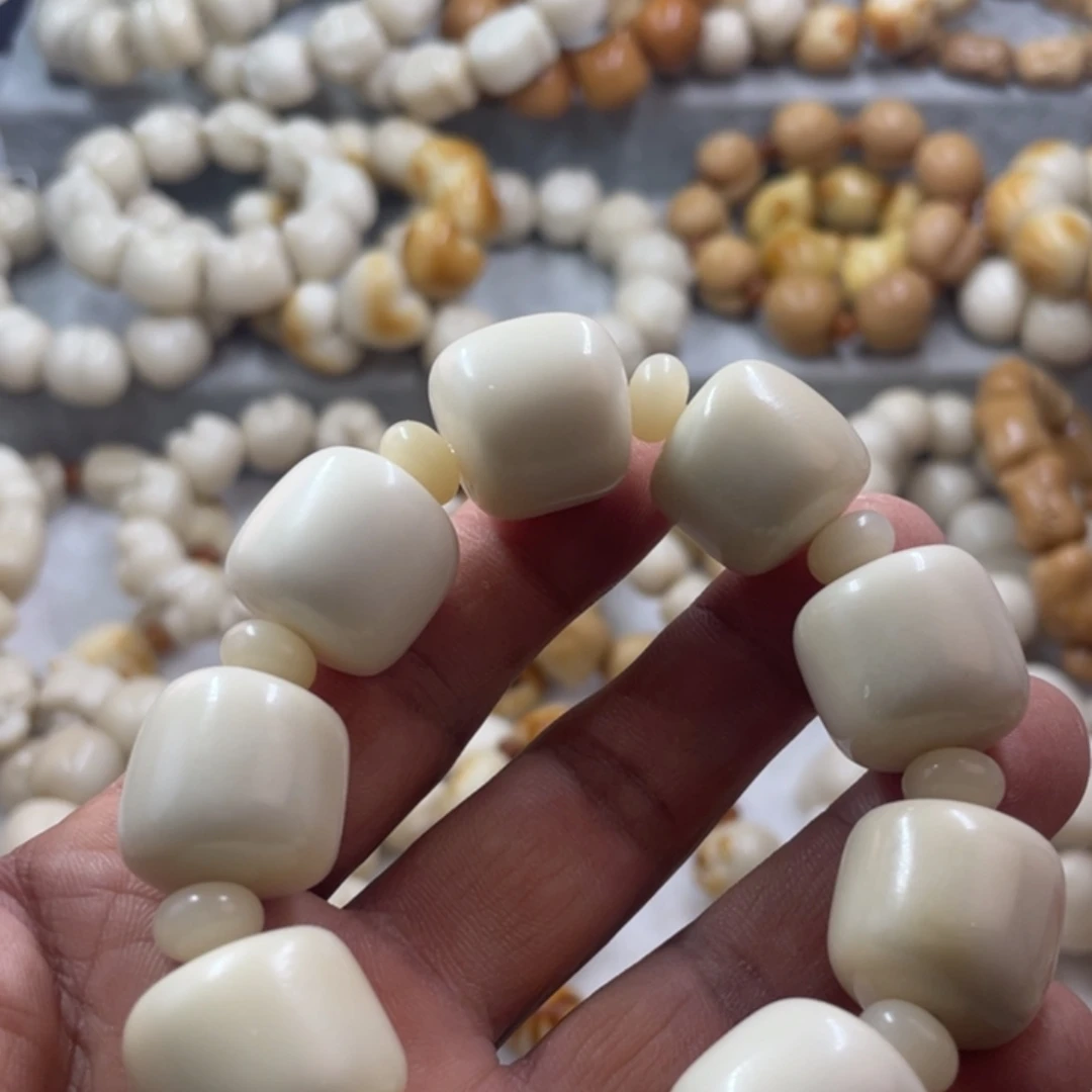 吊坠菩提根/象牙果全品象牙果扇形桶手串卡20