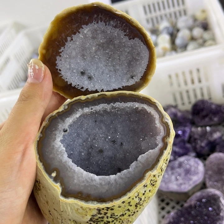 未镶嵌发饰水晶蓝晶盆