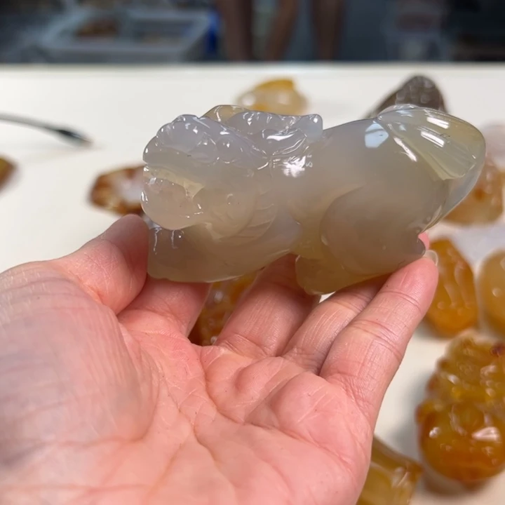 玛瑙/玉髓吊坠(不含链)未镶嵌