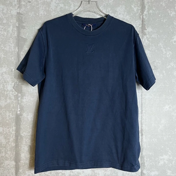 未使用 LouisVuitton/路易威登 L*1/胸口浮雕压纹Logo 短袖/17378
