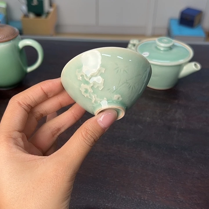 小米茶器龙泉云间青瓷