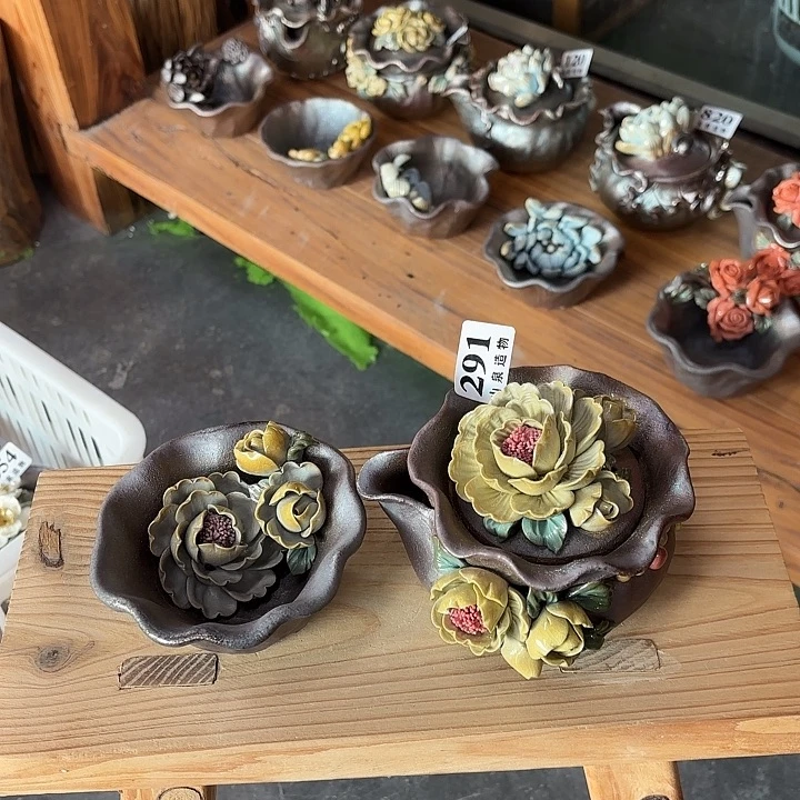 山泉造物手工制作柴烧291一套
