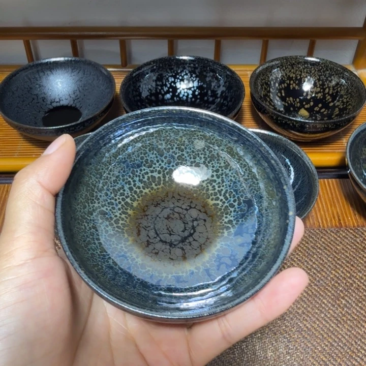 門***徒茶盏建盏手工制作主人杯茶杯