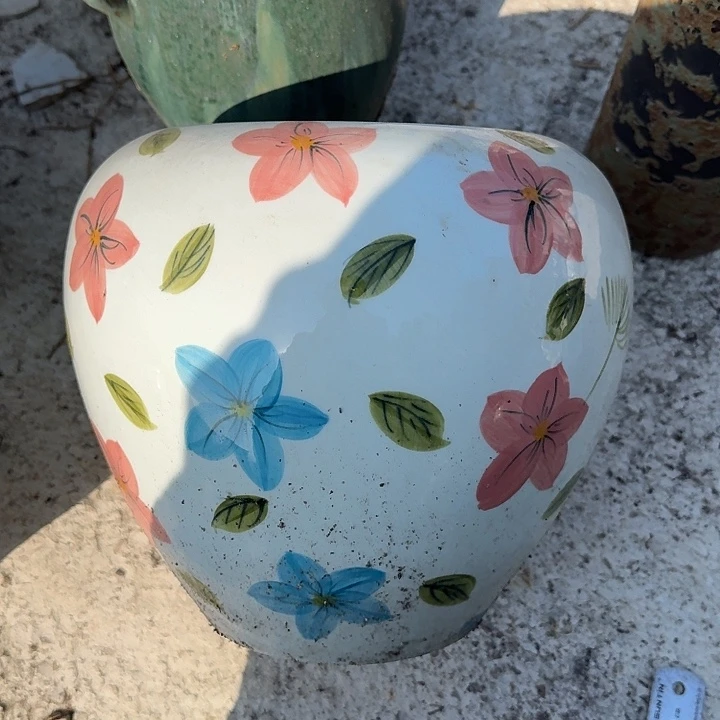 微瑕景德镇手工陶瓷花瓶